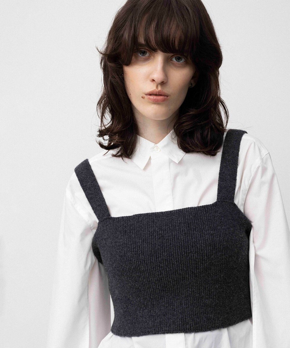 NAVE 【Nave】ウールカシミヤ ビスチェ 