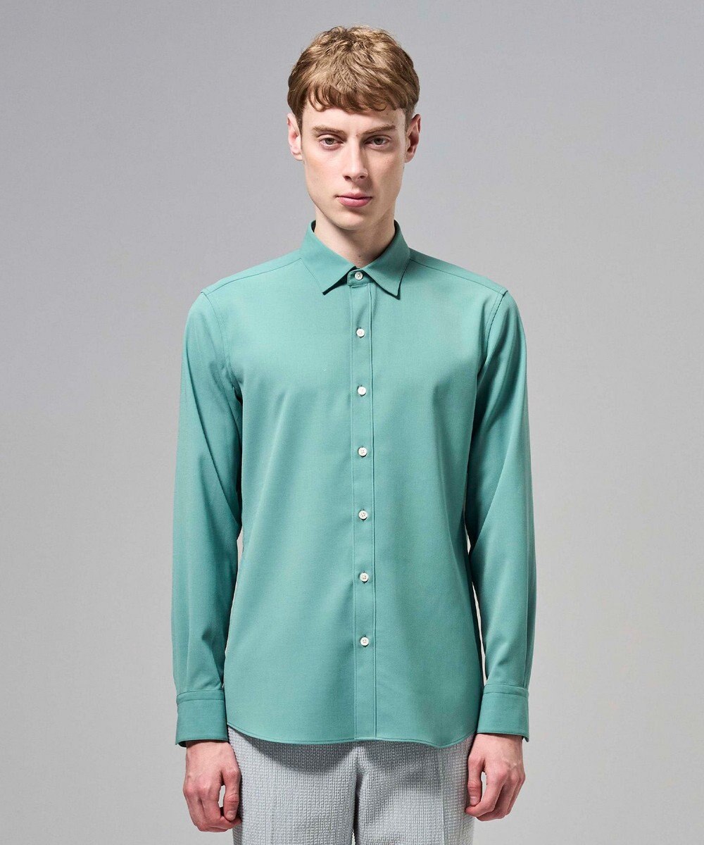 JOSEPH HOMME 【機能素材】テクノボイルストレッチ　レギュラーカラーシャツ 