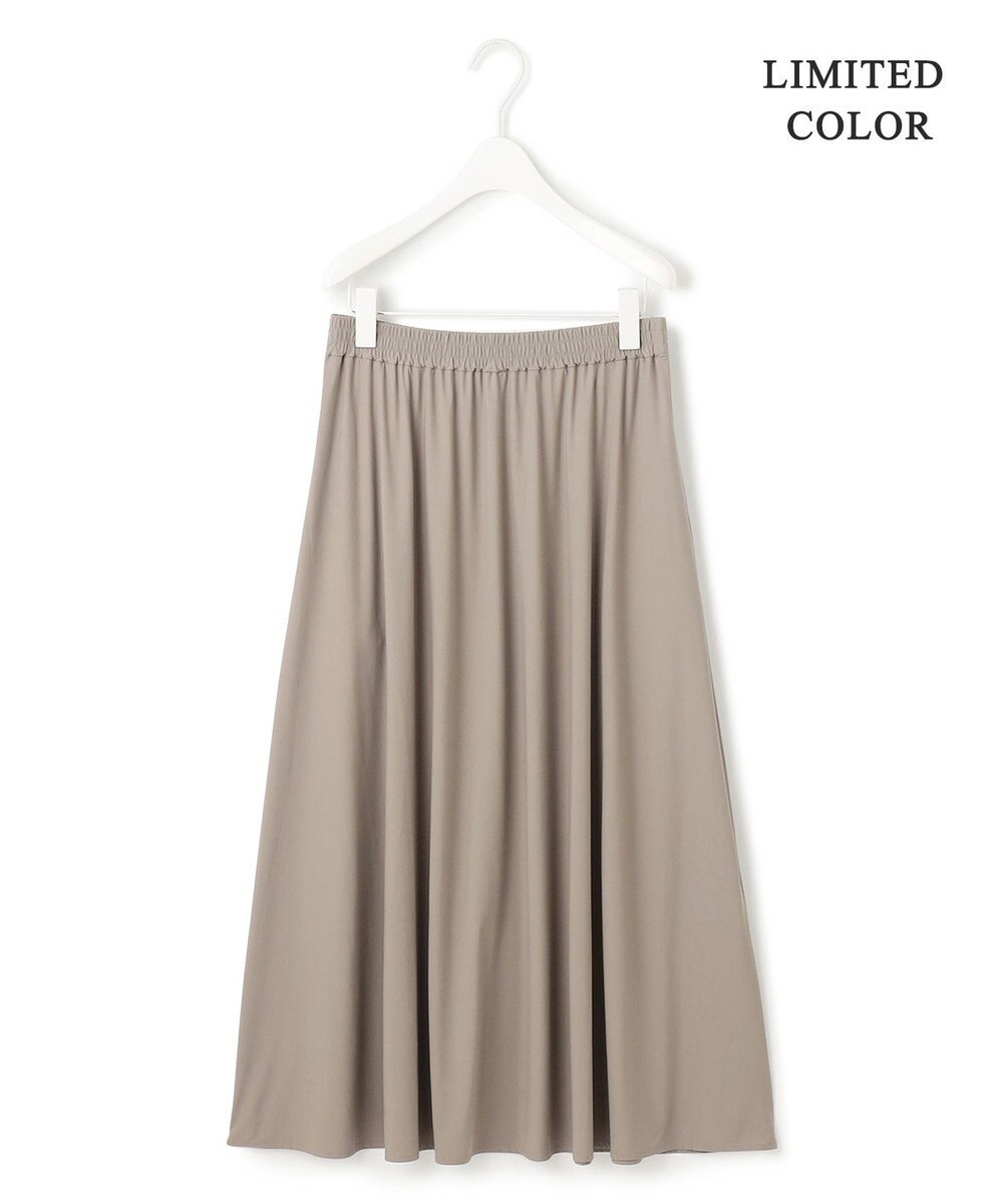 ICB 【WEB限定カラーあり・UVカット・接触冷感・速乾】マットスキューバ フレアスカート 