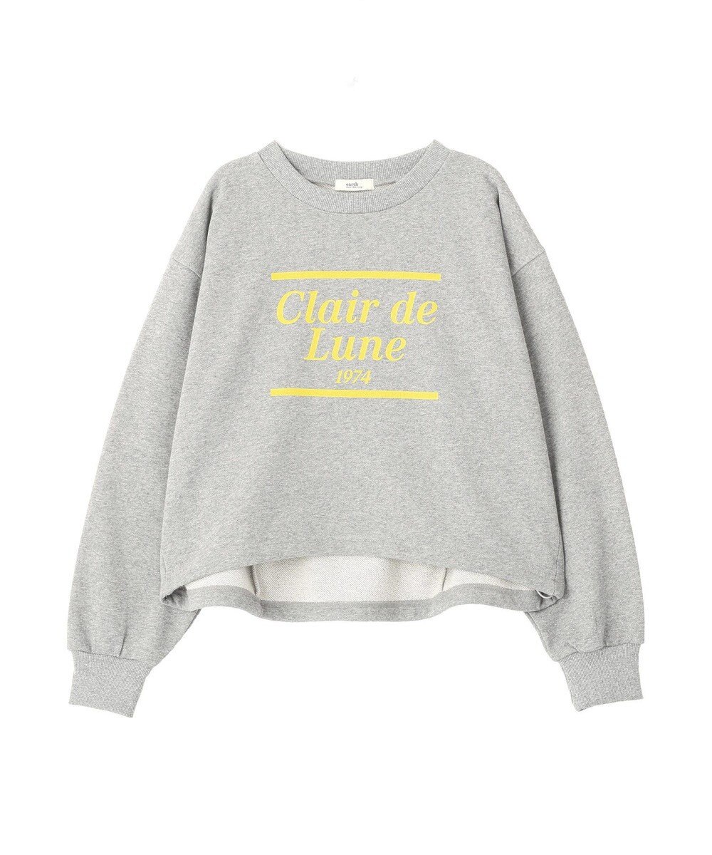 earth music&ecology 【裏毛】アソートロゴウラケドロストプルオーバー 