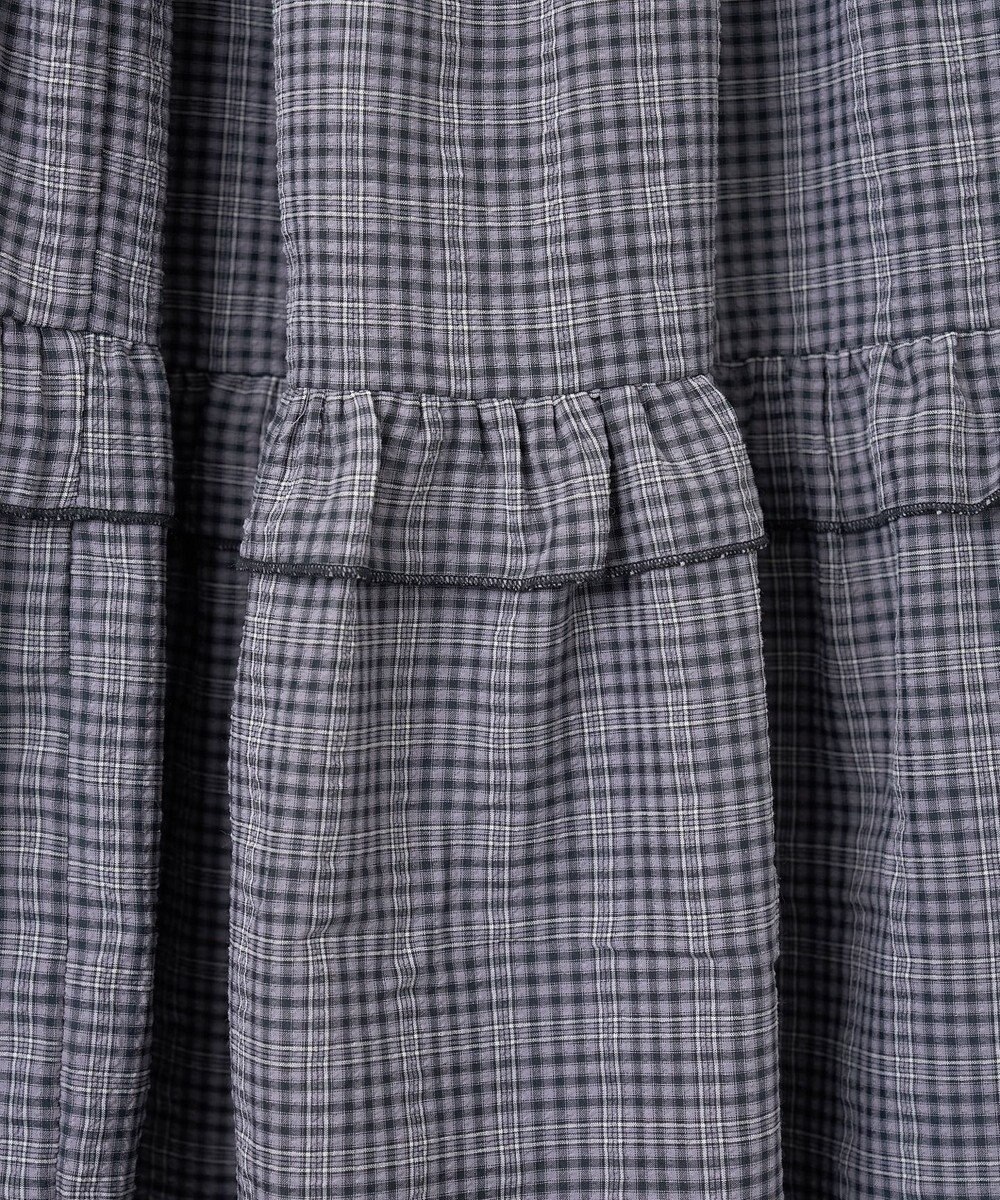 WEGO 【ウエストゴム】フリルティアードボリュームスカート 