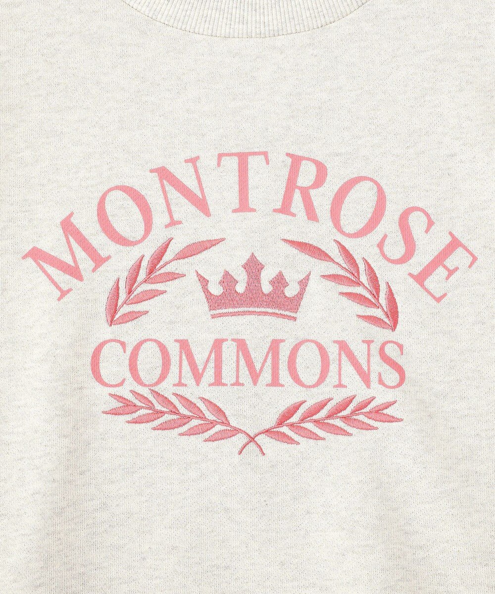 earth music&ecology 【裏毛】アソートロゴウラケドロストプルオーバー 