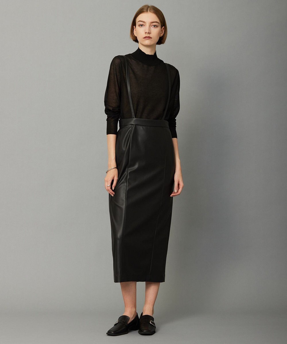 ICB 【洗える】ヴィスコースシアー ハイネックプルオーバー 