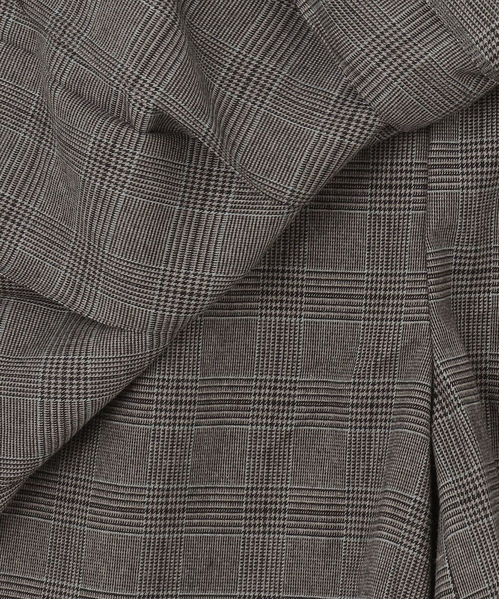 ANY KIDS チェック柄 プリーツ キュロット 