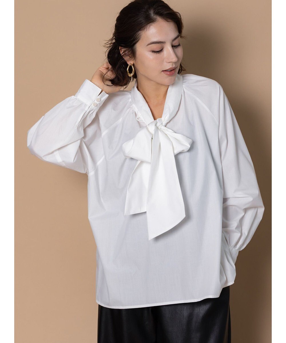 Te chichi 【泉 里香さん着用・Oggi.jp10/23掲載】ビッグリボン2WAYブラウス 