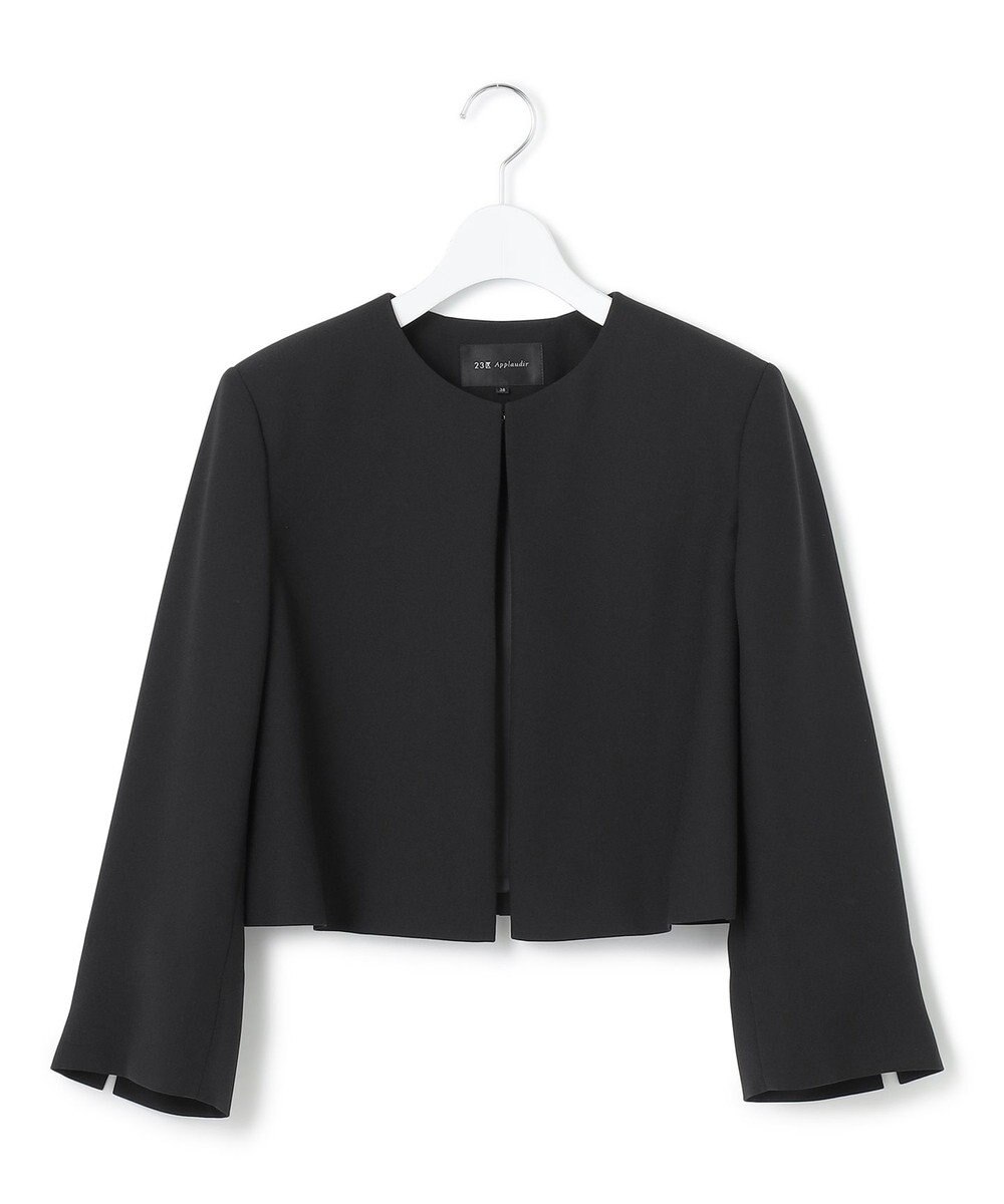 23区 S 【APPLAUDIR】バックサテンジョーゼット ジャケット 