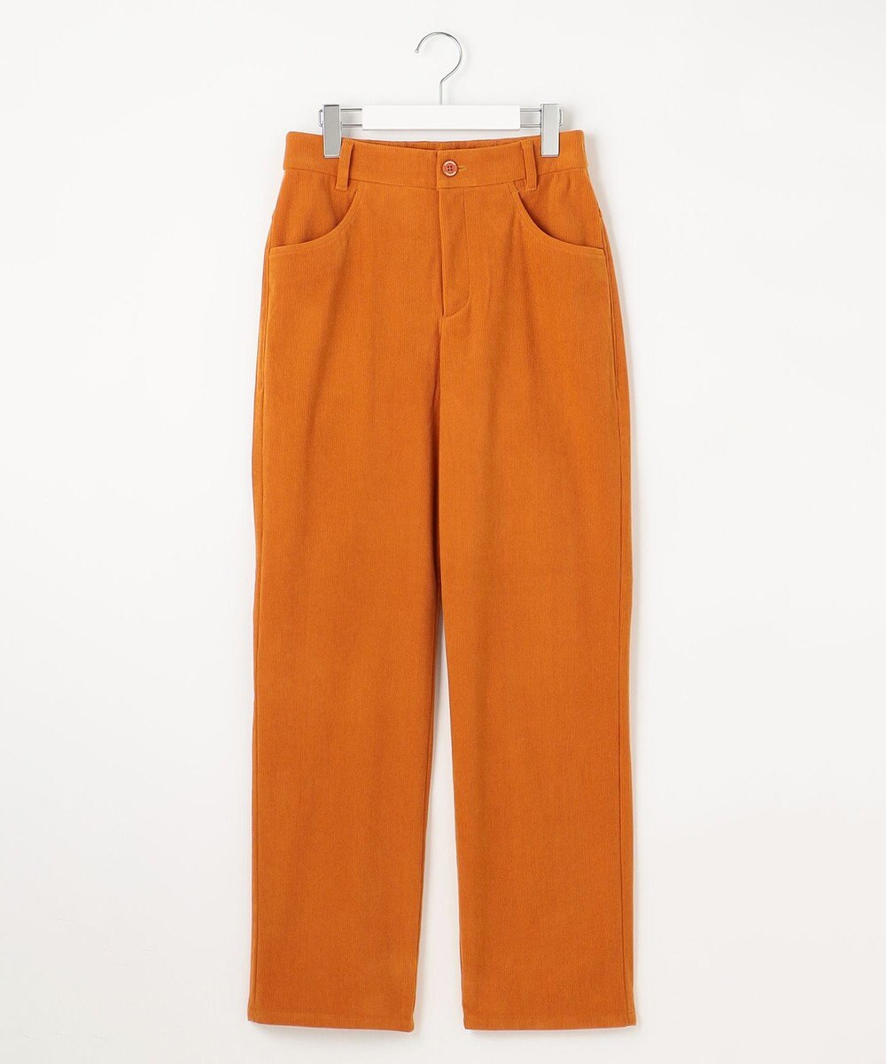 23区GOLF 【WOMEN】【ストレッチ】コーデュロイ カラーパンツ 