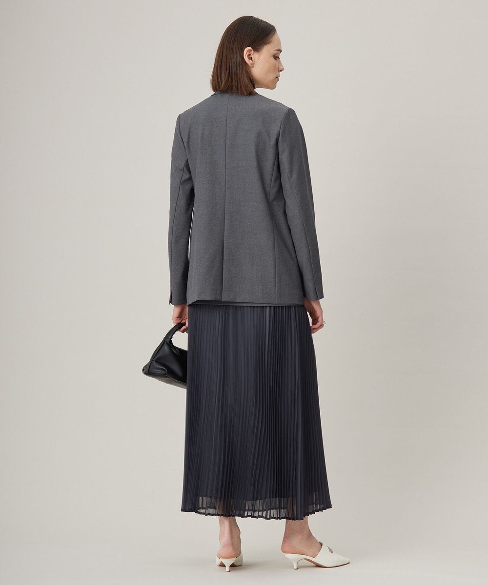 ICB 【接触冷感・UVケア・撥水・洗える】LooseWeave ダブルブレストジャケット 