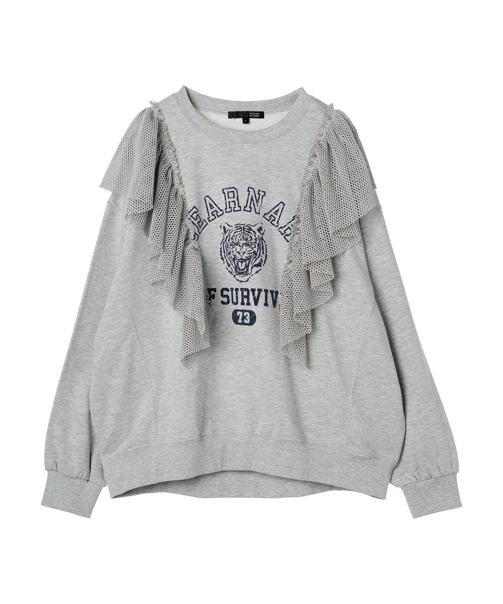 Green Parks ・ＳＵＧＡＲ　ＳＰＯＯＮ　タイガーｐｔラッフルスウェット 