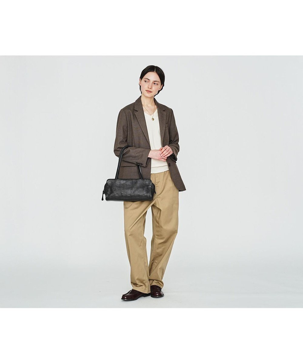 genten ゴートベーシック 横長ボストンバッグ 