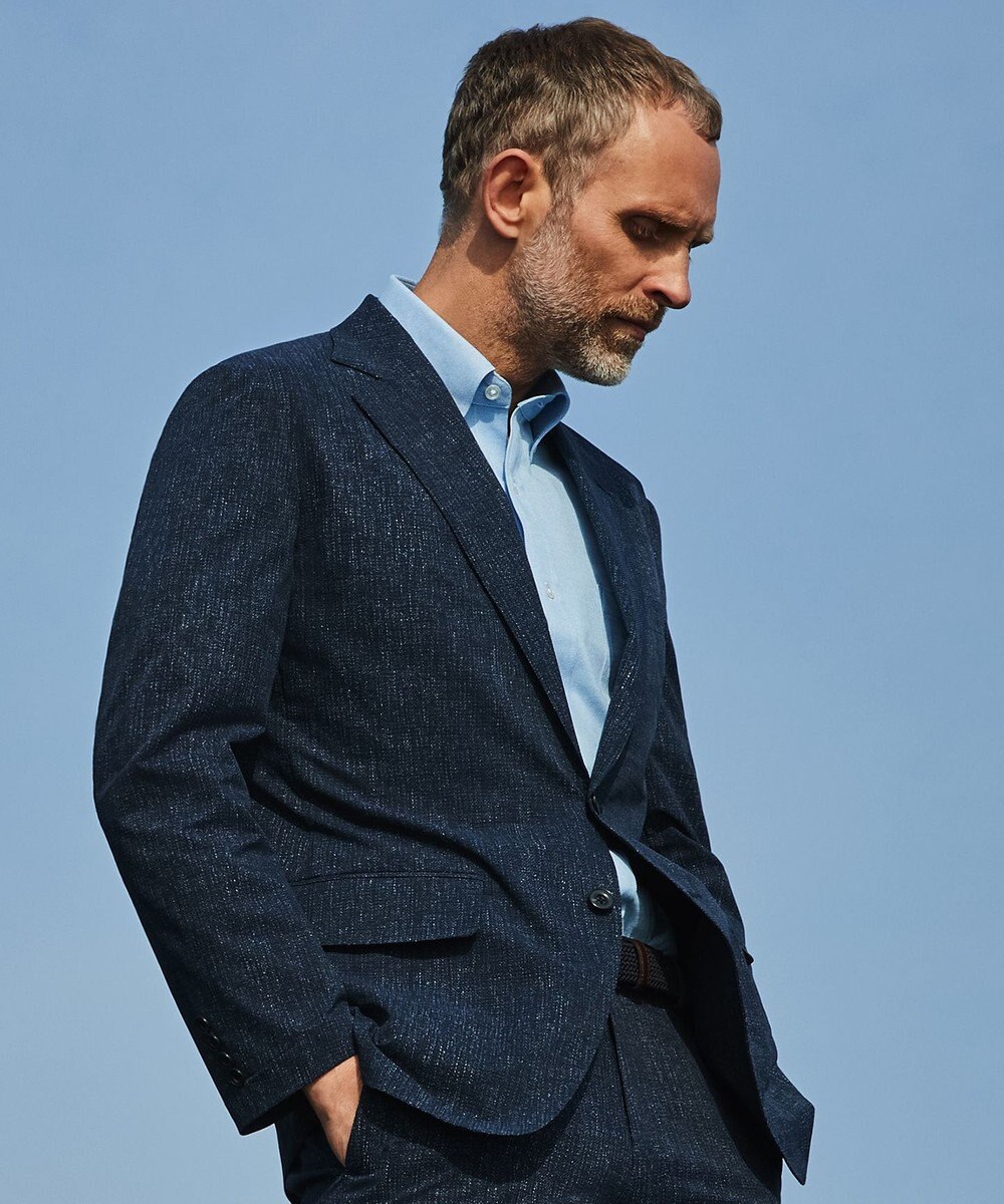 GOTAIRIKU 【吸汗速乾】クールマックス鹿の子 半袖ビズシャツ_ボタンダウン 