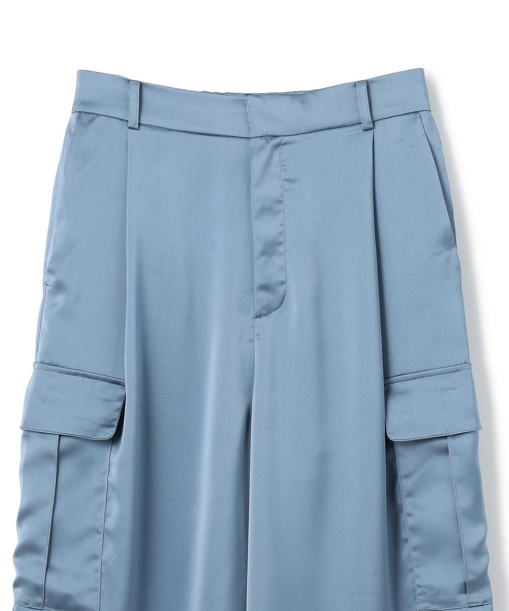 UNFILO L サテン カーゴパンツ 