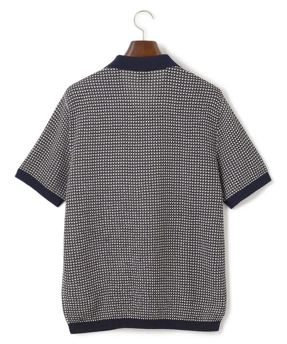 J.PRESS MEN 【HTBRID LINEN】スキッパーニット ポロシャツ 