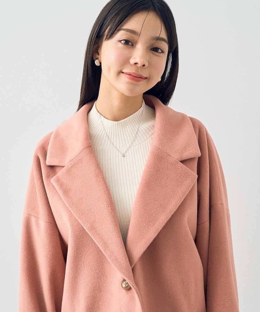 earth music&ecology オーバーテーラードジャケット　シャギー 