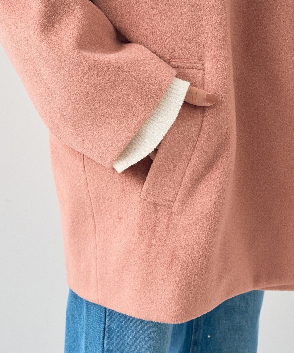 earth music&ecology オーバーテーラードジャケット　シャギー 