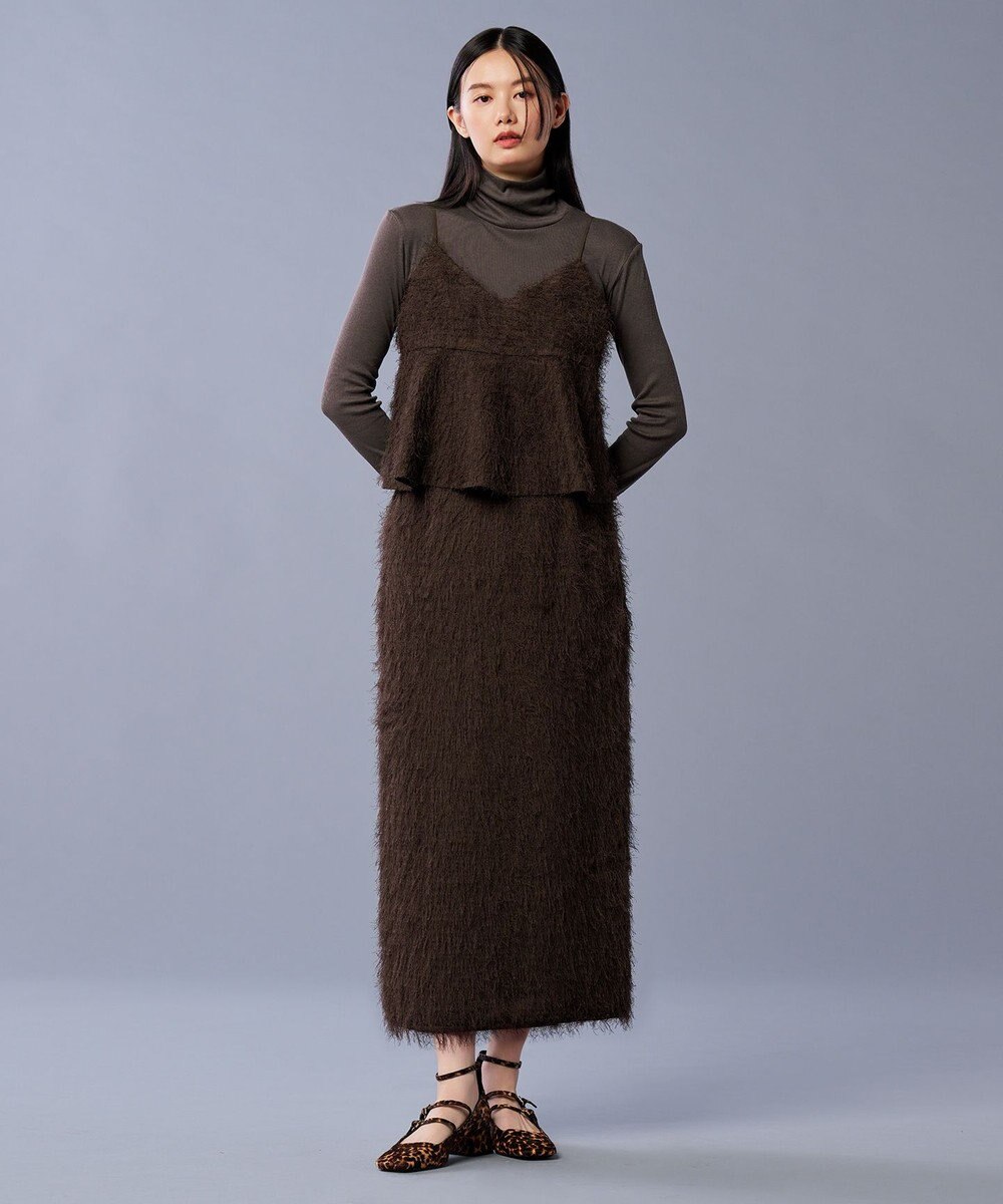 uncrave 【手洗い可】フリンジ ジャガード ビスチェ（uncrave STANDARD） 