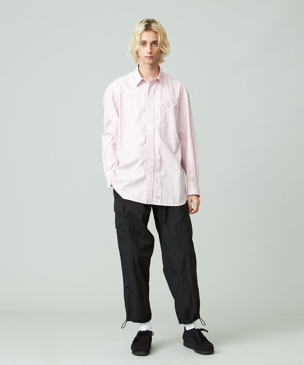 J.PRESS YORK STREET 【UNISEX】タイプライターストライプ シャツ 