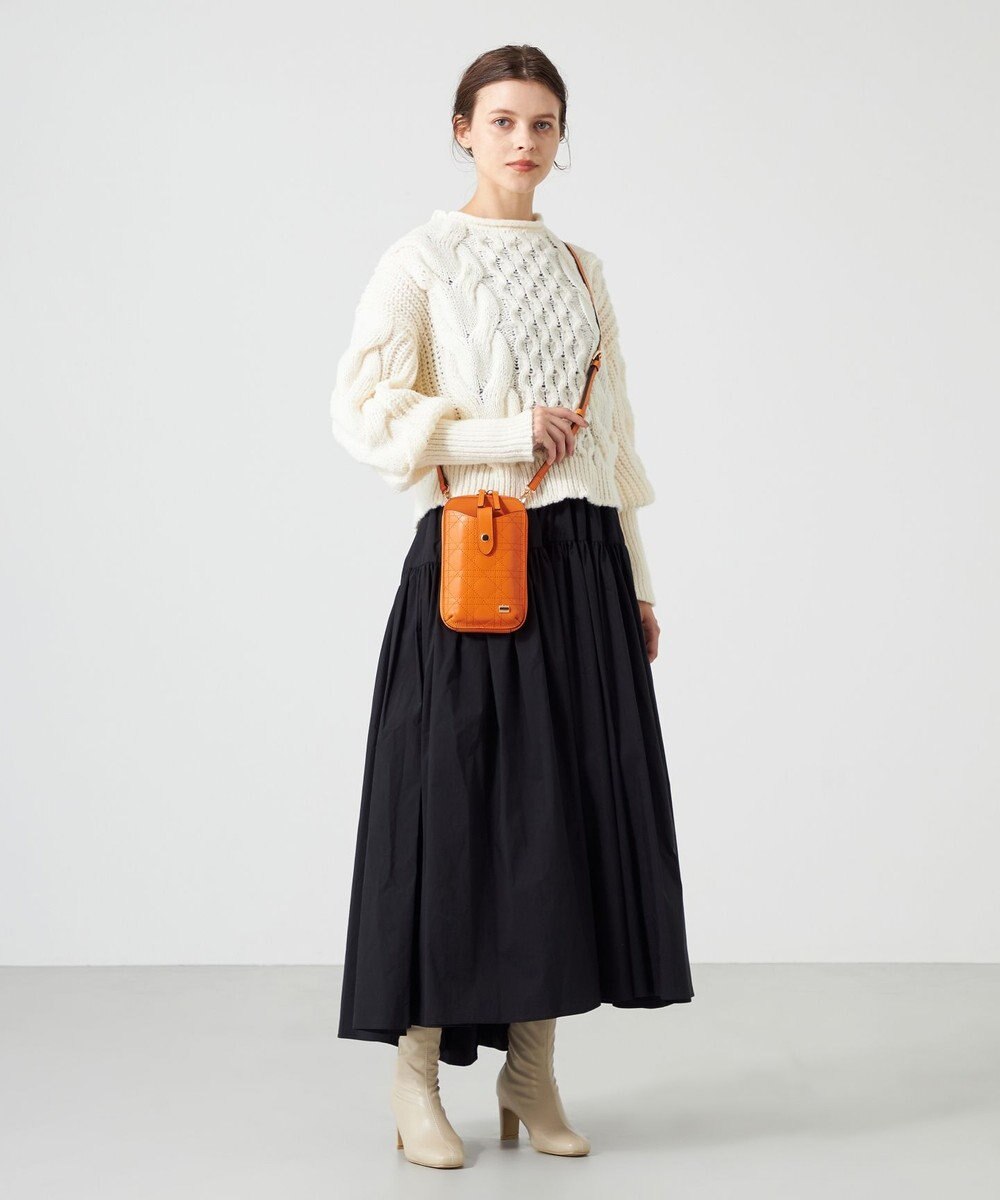 LA BAGAGERIE レザーステッチ　マルチポシェット 