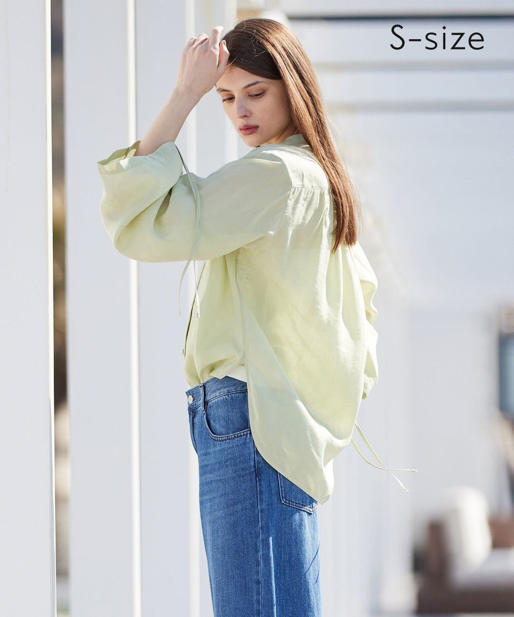 BEIGE， 【S-size】LILAC / シアーブラウス 