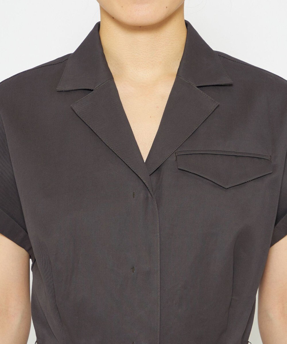 uncrave 【手洗い可】ライト チノ ベルト付き オールインワン（uncrave WHITE） 