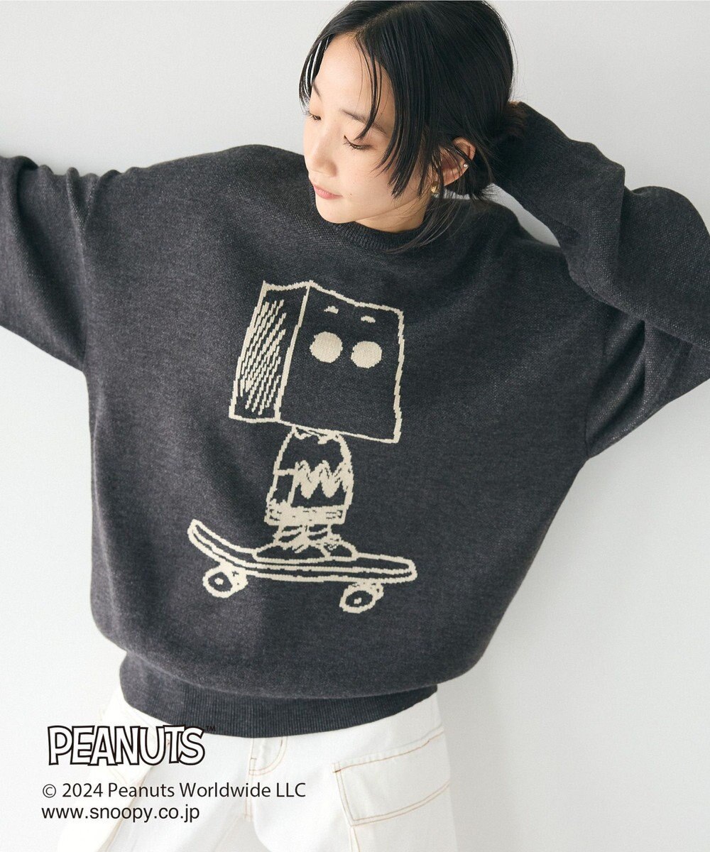 CRAFT STANDARD BOUTIQUE 【PEANUTS】クルーネックニット 