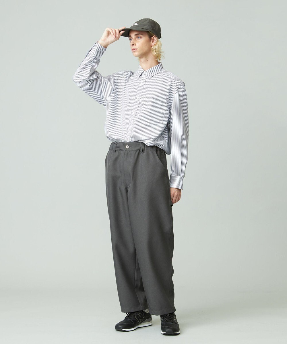 J.PRESS YORK STREET 【UNISEX】タイプライターストライプ シャツ 