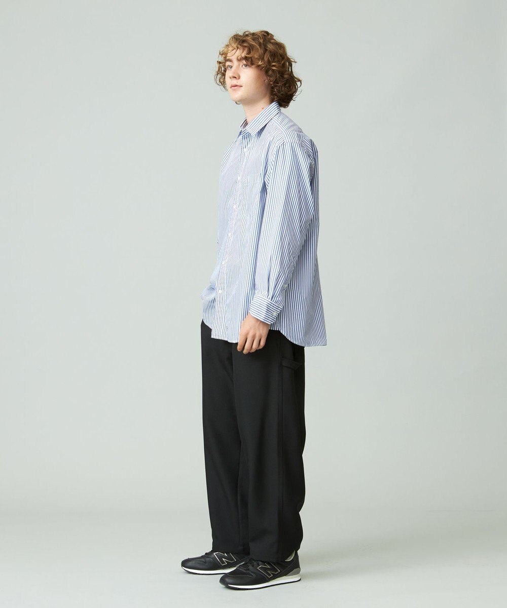 J.PRESS YORK STREET 【UNISEX】タイプライターストライプ シャツ 