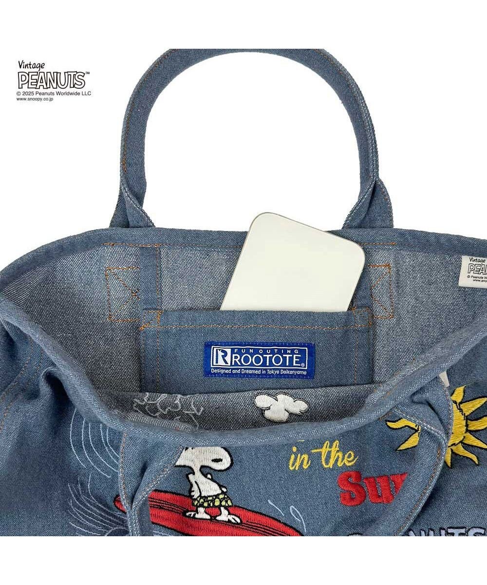 ROOTOTE 8398【スヌーピー】IP.デリ.シシュウ.ピーナッツ-0B 