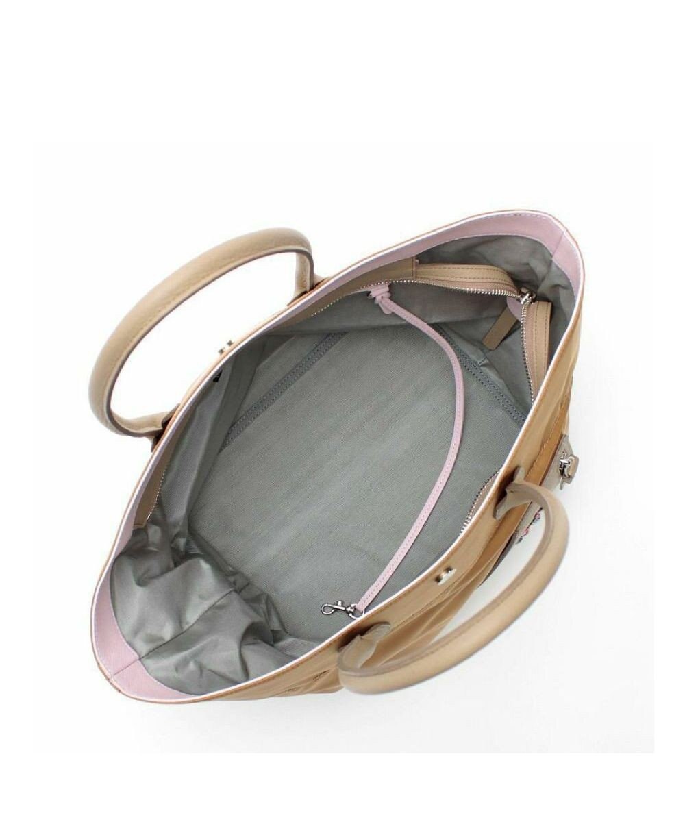 A.D.M.J. 【撥水】デービス/スワロフスキー・クリスタル　ライダースファスナートート 