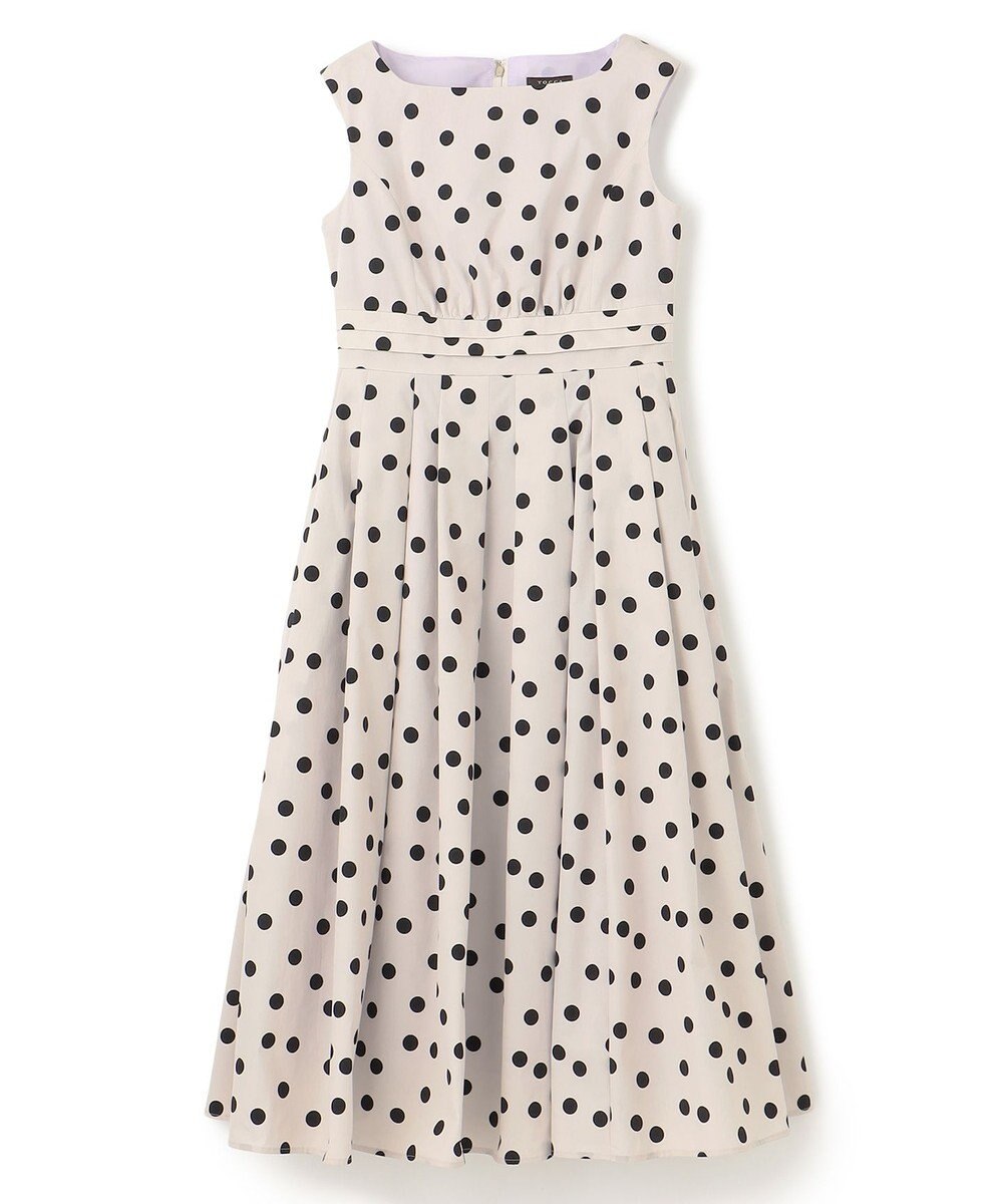 TOCCA 【再入荷！sweet掲載】【洗える・消臭】POLKA RAIN ドット柄ドレス 