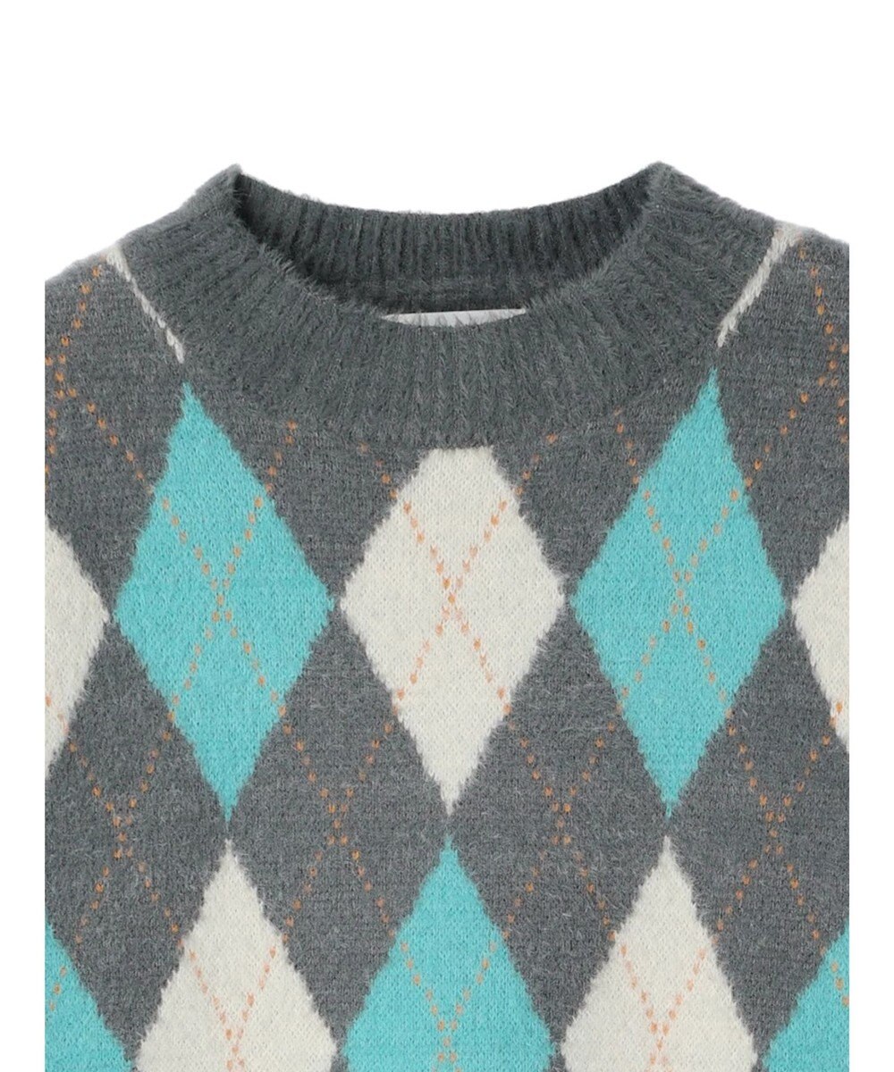 AMERICAN HOLIC バイパチアーガイルニットプルオーバー 