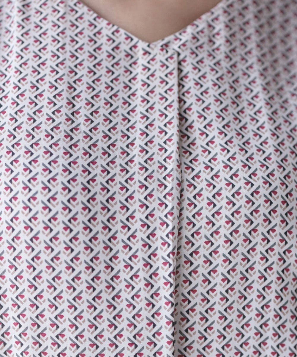 Tiaclasse 【洗える・新色追加】パフスリーブプリーツワンピース 