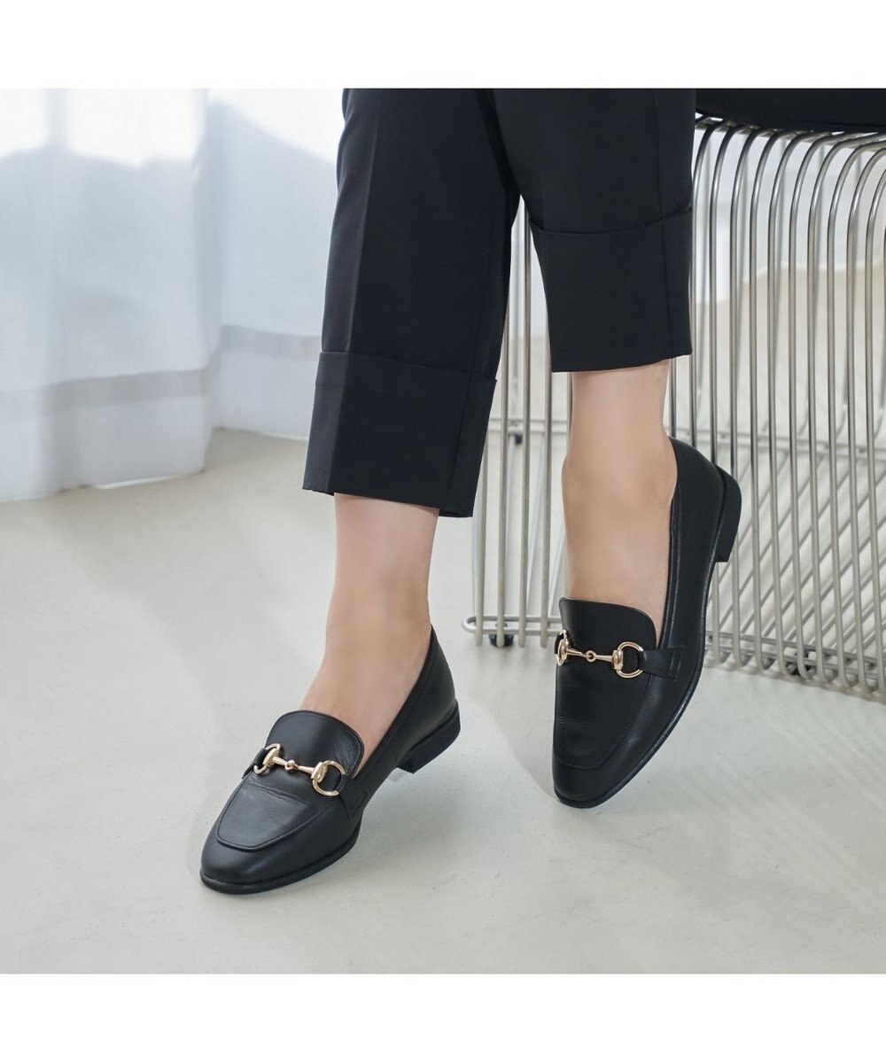 MODE ET JACOMO <carino>レザービットローファー 