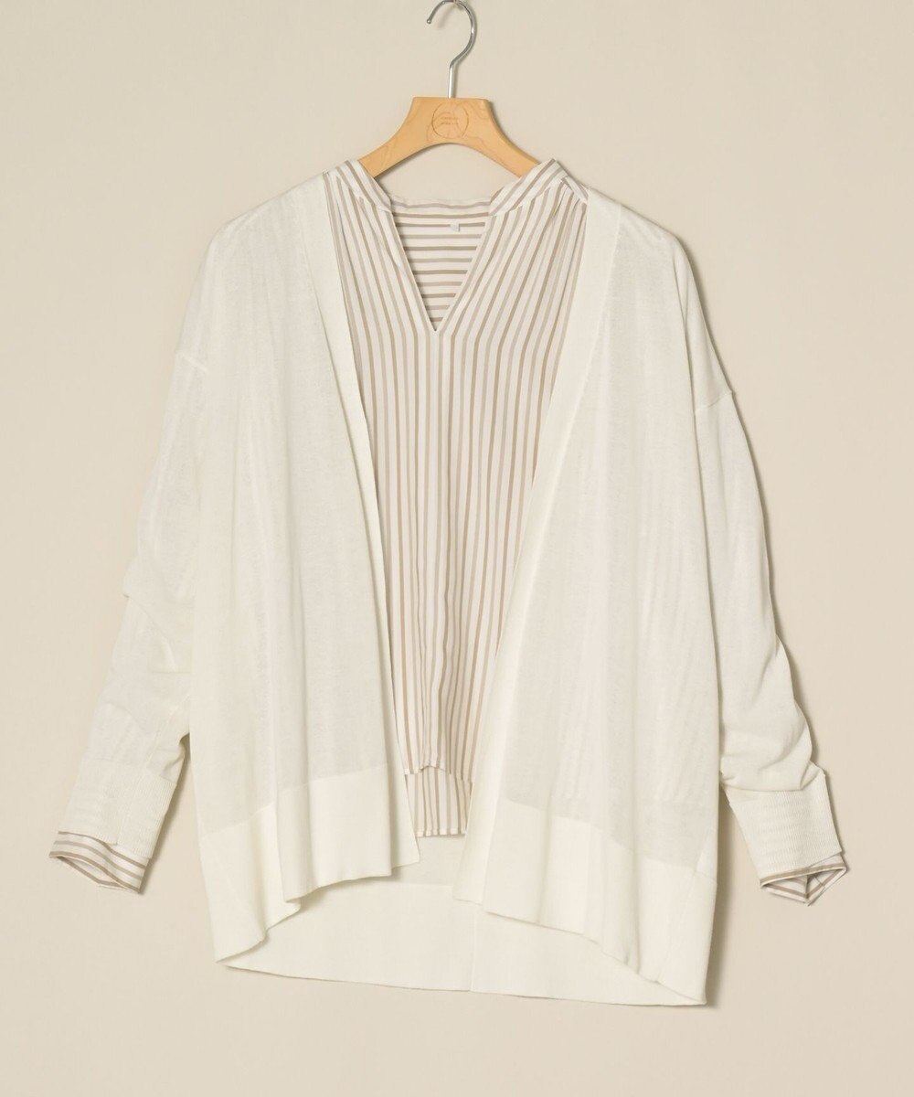 ONWARD Reuse Park セット商品/サイズM【UNFILO】ニット春夏×【自由区】ブラウス春夏 