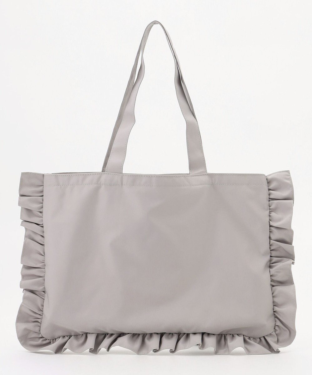 LA BAGAGERIE LA BAGAGERIE×chiyo ポーチ付きフリルエコバッグ 