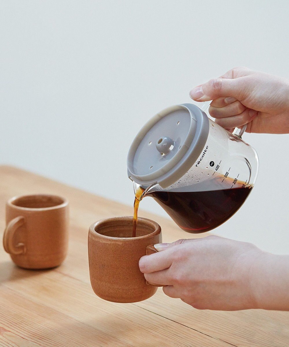 YAMATO テーブル＆キッチン 【レコルト】レインドリップコーヒーメーカー  ホワイト  RDC-1(W) 