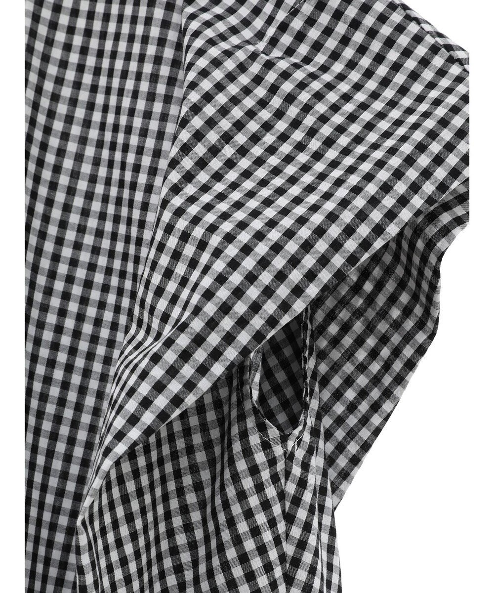 CRAFT STANDARD BOUTIQUE ステンサイドソリッドギンガムチェックブラウス 
