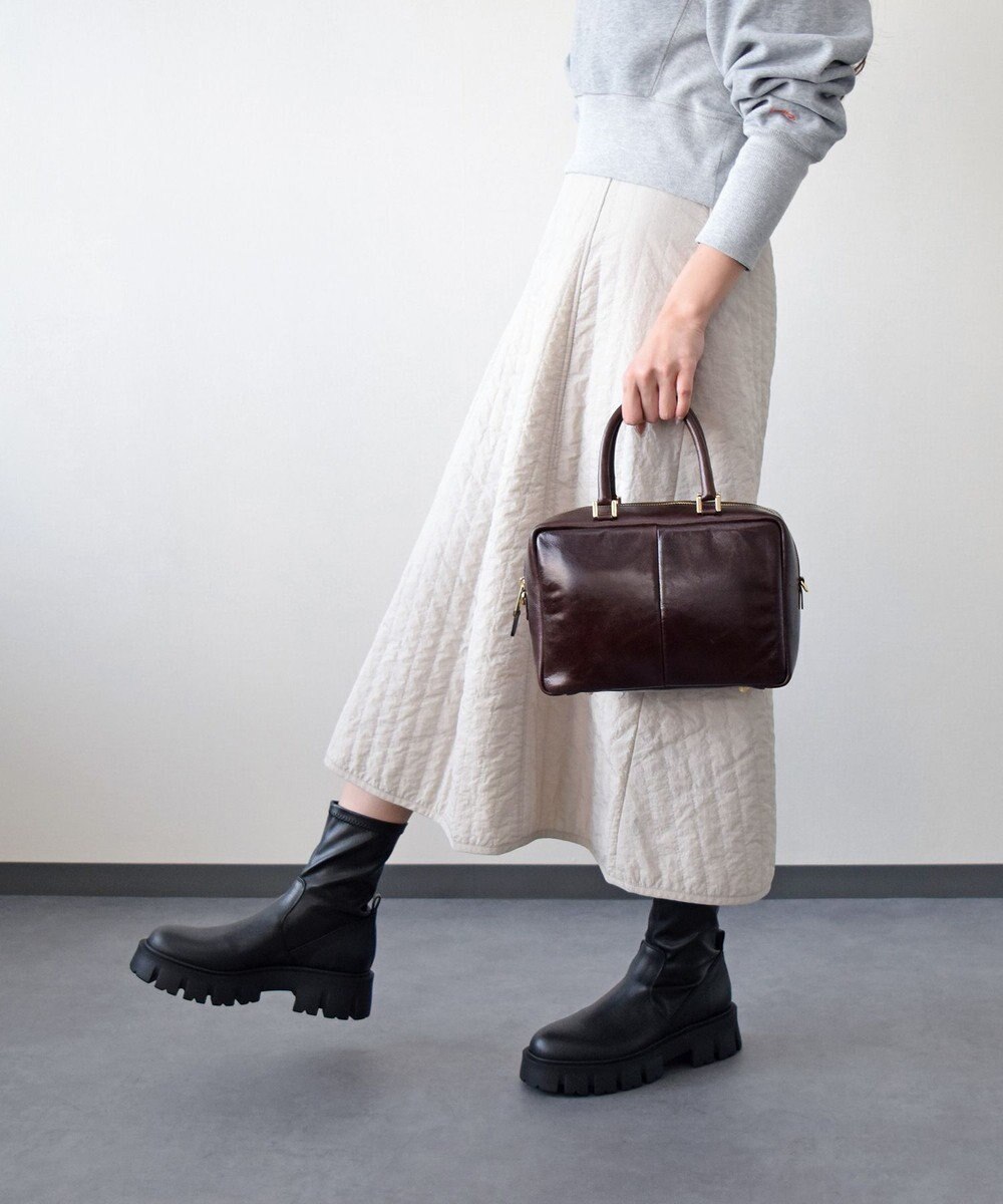 INTER-CHAUSSURES 【CHRISTIAN VILLA】センターシームハンドバッグ 