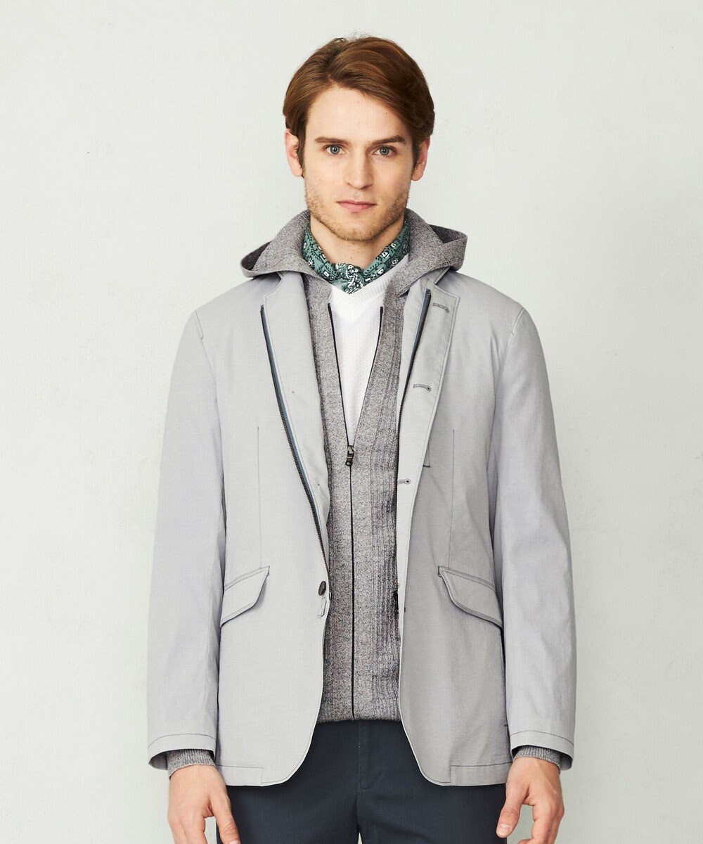 JOSEPH ABBOUD パワーストレッチワッシャー ブルゾン 