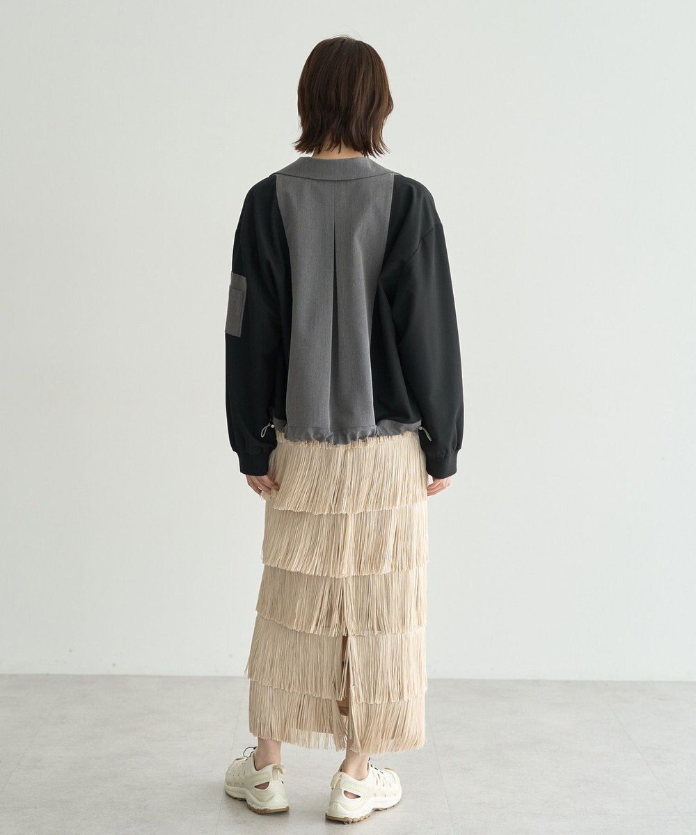 YECCA VECCA MA-1風デザインジャケット 