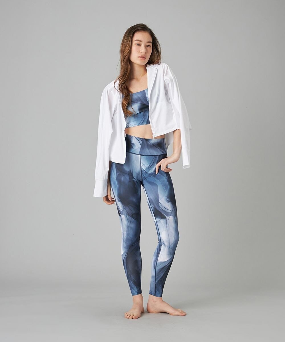 Chacott Chacott BALANCE インクアートプリントブラトップ 