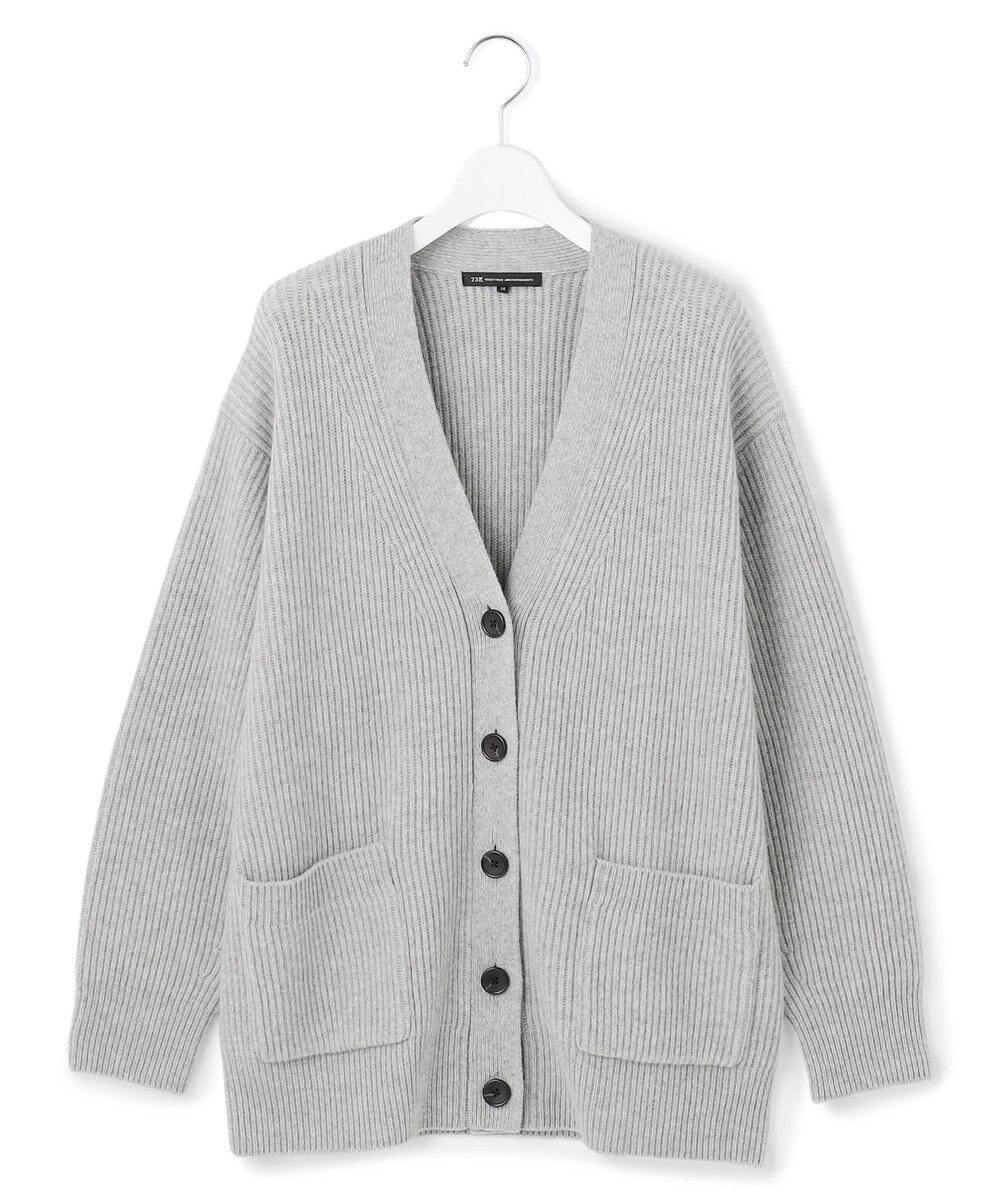 23区 【洗える】カシミヤブレンド ニット カーディガン 