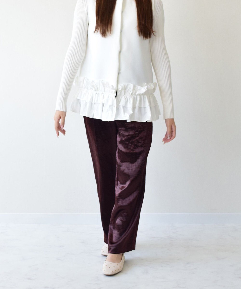 Bridget Birkin 【Bridget Birkin】ドットビジューグリッターフラットシューズ 