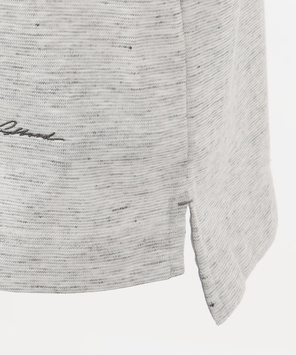 JOSEPH ABBOUD MOUNTAIN 【SPACE】リネンプレーティング天竺 ポケTシャツ 