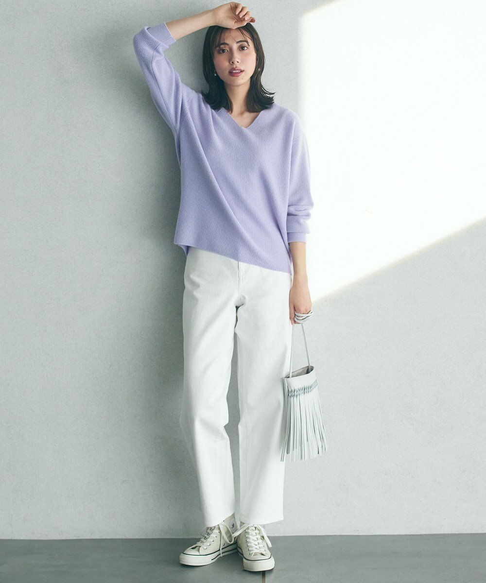 23区 【CLASSY.6月号掲載/洗える】23区DENIM コクーンシルエット パンツ 