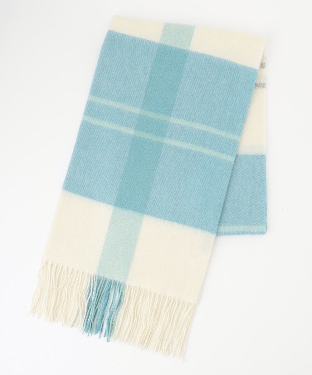 組曲 ウールマルチチェックストール 