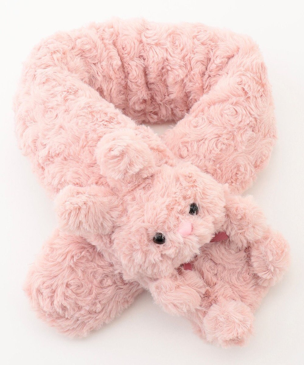 ANY KIDS アニマルふわふわマフラー 