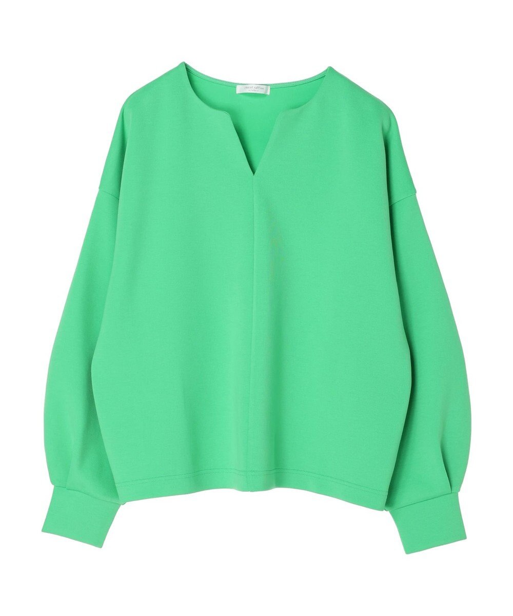 Green Parks キーネックダンボールプルオーバー 