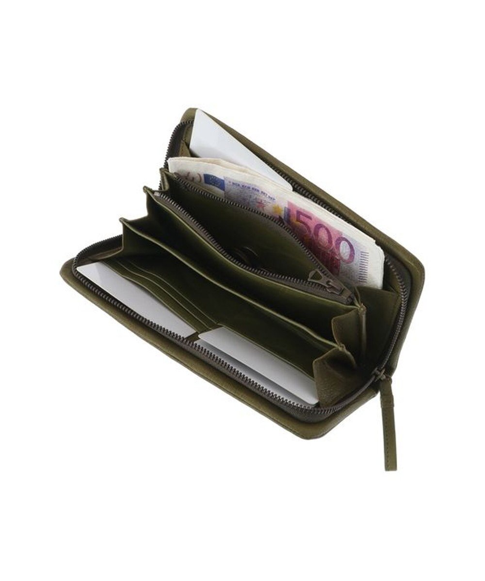 genten ゴートベーシック ラウンド長財布 