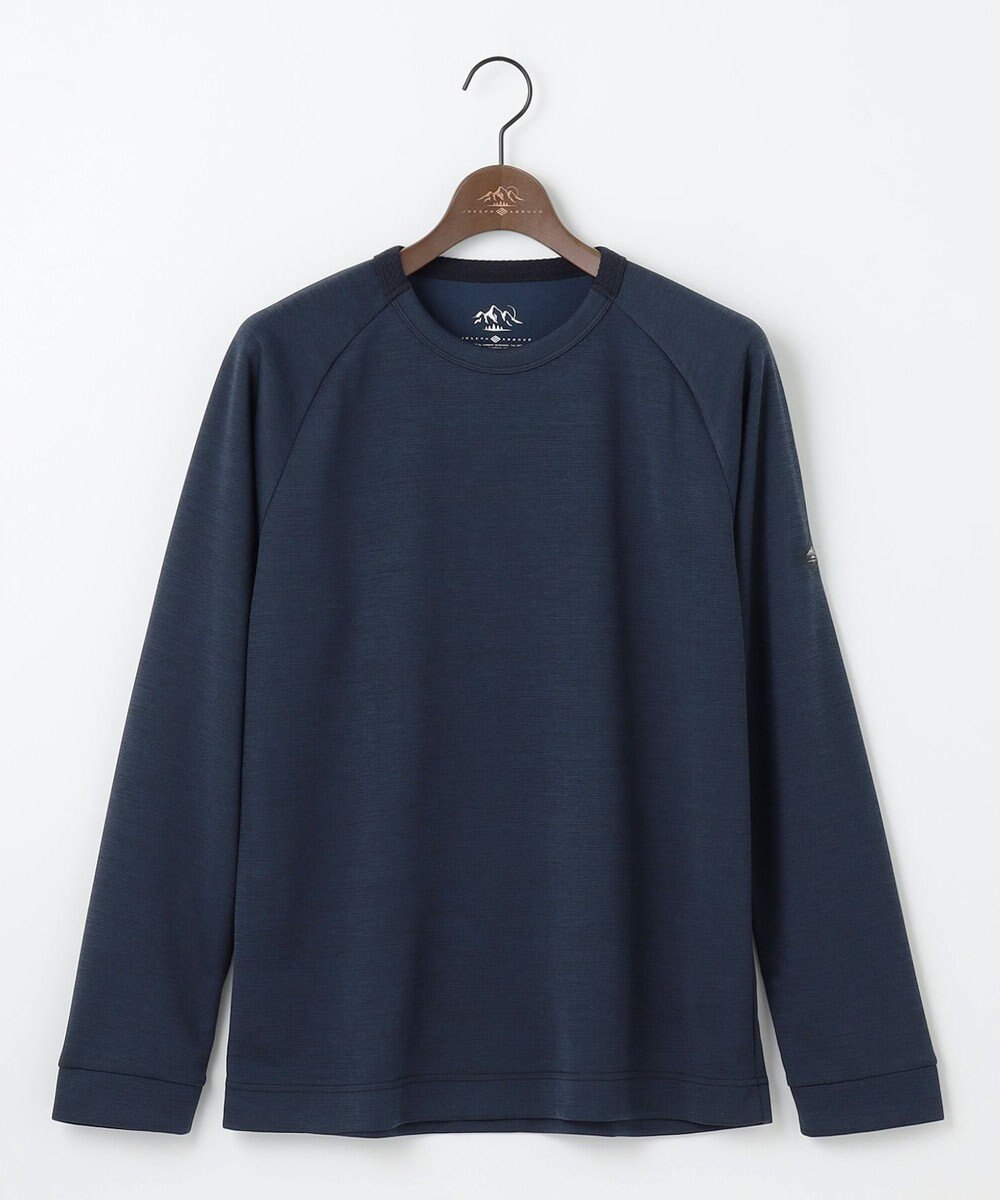 JOSEPH ABBOUD MOUNTAIN 【ソフト/吸水速乾】メランジバックメッシュ Tシャツ 